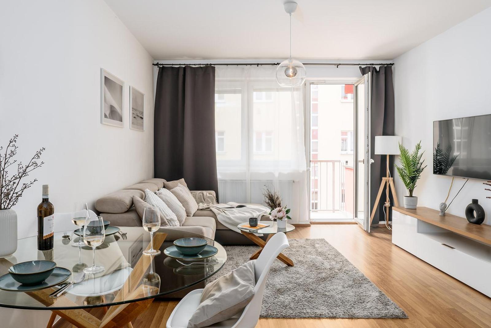 Prague Days - Bright Apartment - Balcony - Private Parking Praga Exterior foto
